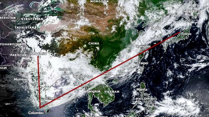मॉनसून का राइट टिक, जापान तक फैले बादलों का कमाल, बारिश होगी बेहिसाब!​
